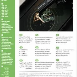 Borofone Bleutooth Headset BC30 - Zwart -AZDome store 345x840