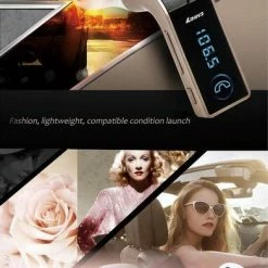 DrPhone FM9 - Bluetooth FM Transmitter - USB Poort ? Bluetooth Carkit ? Handsfree ? Roze 33 DrPhone FM9 - Bluetooth FM Transmitter - USB Poort ? Bluetooth Carkit ? Handsfree ? Roze -AZDome store 392x840
