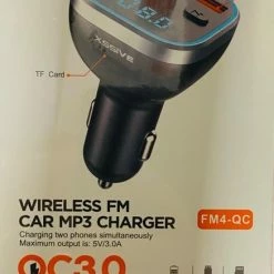 Xssive Wirless Fm Car Mp3 Charger
