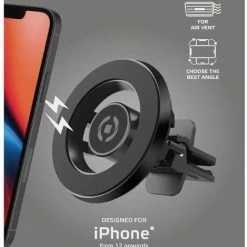 Celly GHOSTMAG Actieve Houder Mobiele Telefoon/Smartphone Zwart -AZDome store 469x840 1