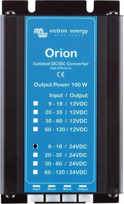Victron Orion DC/DC Conv. 24/12-25 IP20 Orion DC/DC Conv. 24/12-25 IP20 9 Victron Orion DC/DC Conv. 24/12-25 IP20 Orion DC/DC Conv. 24/12-25 IP20 - Afbeelding 7