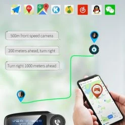 DrPhone BC19 – FM Transmitter - LCD Scherm - Handsfree - 12/24V – Bluetooth 5.0 - Carkit – USB + Micro SD & Aux – Qualcomm 3.0/ 2,4 A Lader - Zwart -AZDome store 519x840 1