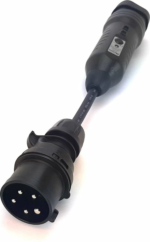 Metron Portable Laadpunt Met Type 2 Socket Voor Rode CEE 16A 3 Fase CEE Rood 3 Fasen 16A Met Type 2 Stopcontact 8 Metron Portable Laadpunt Met Type 2 Socket Voor Rode CEE 16A 3 Fase CEE Rood 3 Fasen 16A Met Type 2 Stopcontact - Afbeelding 6