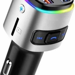 DrPhone BC15 - Handsfree Gesprekken + Autolader ? Bluetooth - RGB LED ? Audio Fm Transmitter ? Voltage Detectie - Bellen / Opladen - Smartphone