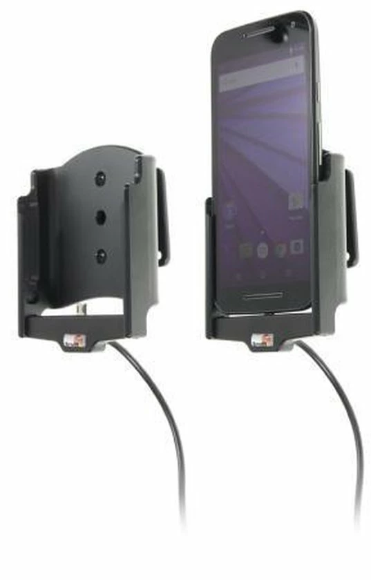 Brodit Houder - Motorola Moto G (3rd Gen) Actieve Houder Met 12V USB Plug 4 Brodit Houder - Motorola Moto G (3rd Gen) Actieve Houder Met 12V USB Plug - Afbeelding 2