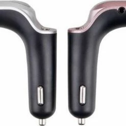 Merkloos Bluetooth FM-transmitter ? Carkit ? Ros?goud ? AUX Ingang ? USB Oplader ? SD Kaart Ondersteuning ? Handsfree Bellen