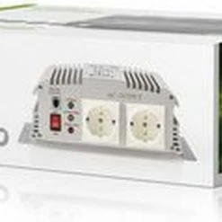 Nedis Inverter Gemodificeerde Sinusgolf | Ingangsvoltage: 24 VDC | Apparaat Stroomoutput: 2 | 230 V ~ 50 Hz | 1000 W | Piekvermogen: 2400 W | Type Stopcontact: F (CEE 7/3) | Accuklemmen -AZDome store 550x257 7
