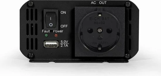 Energenie Auto Omvormer - Input 11V - 15V - Output 230V - 300 Watt 4 Energenie Auto Omvormer - Input 11V - 15V - Output 230V - 300 Watt - Afbeelding 2
