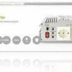Nedis Inverter Gemodificeerde Sinusgolf | Ingangsvoltage: 12 VDC | Apparaat Stroomoutput: 2 | 230 V ~ 50 Hz | 1000 W | Piekvermogen: 2400 W | Type Stopcontact: F (CEE 7/3) | Accuklemmen -AZDome store 550x267 1