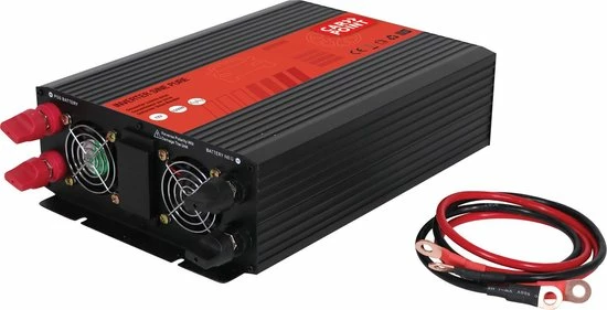 Carpoint Omvormer 12v Naar 230V - 1500W - Zuivere Sinus 5 Carpoint Omvormer 12v Naar 230V - 1500W - Zuivere Sinus - Afbeelding 3