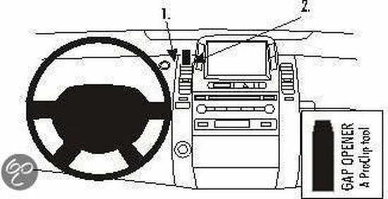 Houder - Brodit ProClip - Toyota Prius 2004-2009 Center mount Houder - Brodit ProClip - Toyota Prius 2004-2009 Center Mount -AZDome store 550x283 1