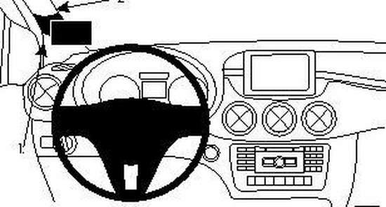 Brodit ProClip Voor De Mercedes Benz B-Class 12 - Left Mount 5 Brodit ProClip Voor De Mercedes Benz B-Class 12 - Left Mount - Afbeelding 3