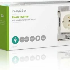 Nedis Inverter Gemodificeerde Sinusgolf | Ingangsvoltage: 12 VDC | Apparaat Stroomoutput: 1 | 230 V ~ 50 Hz | 300 W | Piekvermogen: 600 W | Type Stopcontact: F (CEE 7/3) / USB | Accuklemmen + Aansteker 11 Nedis Inverter Gemodificeerde Sinusgolf | Ingangsvoltage: 12 VDC | Apparaat Stroomoutput: 1 | 230 V ~ 50 Hz | 300 W | Piekvermogen: 600 W | Type Stopcontact: F (CEE 7/3) / USB | Accuklemmen + Aansteker -AZDome store 550x301 2