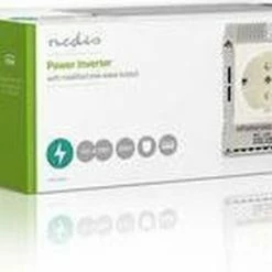 Nedis Inverter Gemodificeerde Sinusgolf | Ingangsvoltage: 12 VDC | Apparaat Stroomoutput: 1 | 230 V ~ 50 Hz | 300 W | Piekvermogen: 600 W | Type Stopcontact: F (CEE 7/3) / USB | Accuklemmen + Aansteker 16 Nedis Inverter Gemodificeerde Sinusgolf | Ingangsvoltage: 12 VDC | Apparaat Stroomoutput: 1 | 230 V ~ 50 Hz | 300 W | Piekvermogen: 600 W | Type Stopcontact: F (CEE 7/3) / USB | Accuklemmen + Aansteker -AZDome store 550x304 8