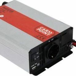 Carpoint Omvormer Van 12 Naar 230V - 1000 Watt - Piekvermogen 2000 Watt - Permanente Aansluiting
