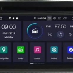 Dynavin Android Navigatie Mercedes W203 C Klasse Dvd Carkit Android 12 USB Met Apple Carplay En Android Auto