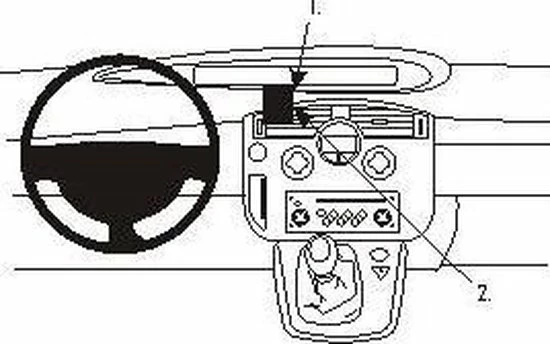 Houder - Brodit ProClip - Renault Scénic 2004-2009 Center mount Houder - Brodit ProClip - Renault Scénic 2004-2009 Center Mount -AZDome store 550x344 3