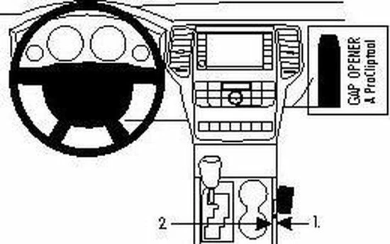 Brodit ProClip Montagebeugel Voor De Jeep Grand Cherokee 11 5 Brodit ProClip Montagebeugel Voor De Jeep Grand Cherokee 11 - Afbeelding 3