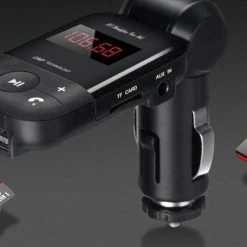 QY FM Transmitter En USB Autolader - Bluetooth -AZDome store 550x357 6