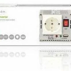 Nedis Inverter Gemodificeerde Sinusgolf | Ingangsvoltage: 24 VDC | Apparaat Stroomoutput: 1 | 230 V ~ 50 Hz | 300 W | Piekvermogen: 600 W | Type Stopcontact: F (CEE 7/3) / USB | Accuklemmen + Aansteker 25 Nedis Inverter Gemodificeerde Sinusgolf | Ingangsvoltage: 24 VDC | Apparaat Stroomoutput: 1 | 230 V ~ 50 Hz | 300 W | Piekvermogen: 600 W | Type Stopcontact: F (CEE 7/3) / USB | Accuklemmen + Aansteker -AZDome store 550x358 1