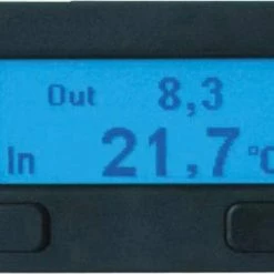 10320 Sinustec Thermostaat Thermostaatfunctie, Opbouw, Inbouw, Binnentemperatuur, Buitentemperatuur, IJswaarschuwing, S