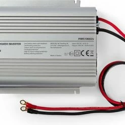 Nedis Inverter Gemodificeerde Sinusgolf | Ingangsvoltage: 24 VDC | Apparaat Stroomoutput: 2 | 230 V ~ 50 Hz | 1000 W | Piekvermogen: 2400 W | Type Stopcontact: F (CEE 7/3) | Accuklemmen -AZDome store 550x363 8