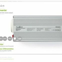 Nedis Inverter Gemodificeerde Sinusgolf | Ingangsvoltage: 24 VDC | Apparaat Stroomoutput: 1 | 230 V ~ 50 Hz | 300 W | Piekvermogen: 600 W | Type Stopcontact: F (CEE 7/3) / USB | Accuklemmen + Aansteker 29 Nedis Inverter Gemodificeerde Sinusgolf | Ingangsvoltage: 24 VDC | Apparaat Stroomoutput: 1 | 230 V ~ 50 Hz | 300 W | Piekvermogen: 600 W | Type Stopcontact: F (CEE 7/3) / USB | Accuklemmen + Aansteker -AZDome store 550x364 4