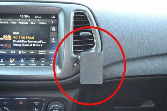 Houder - Brodit ProClip - Jeep Compass 2017-2018 Angled Mount 3 Houder - Brodit ProClip - Jeep Compass 2017-2018 Angled Mount