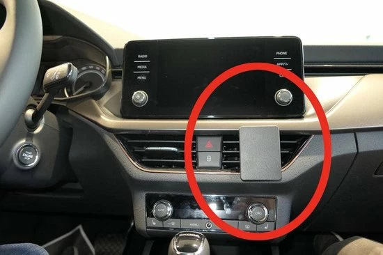Houder - Brodit ProClip - Skoda Scala 2019-> Center Mount 3 Houder - Brodit ProClip - Skoda Scala 2019-> Center Mount
