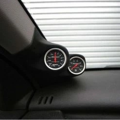 RGM A-Pillarmount Links - 2x 52mm - Passend Voor Volkswagen Golf IV - Zwart (ABS)