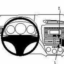 Houder - Brodit ProClip - Subaru Forester/ Impreza 2008-2012 Angled Mount -AZDome store 550x369 5