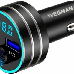 Wegman Bluetooth FM Transmitter - Autolader - Carkit - Autoradio - Bluetooth Transmitter