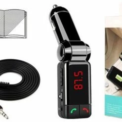 TrendX Bluetooth FM Zender - Handsfree - Draadloze Mp3 Speler - Carkit - Bluetooth FM Transmitter - Dubbele USB Oplader Voor Universele Telefoons -AZDome store 550x372 13