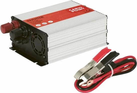 Carpoint Omvormer van 12 naar 230V - 300 Watt - Piekvermogen 600 Watt - Accuklemmen - USB aansluiting 5 Volt Carpoint Omvormer Van 12 Naar 230V - 300 Watt - Piekvermogen 600 Watt - Accuklemmen - USB Aansluiting 5 Volt -AZDome store 550x375 1