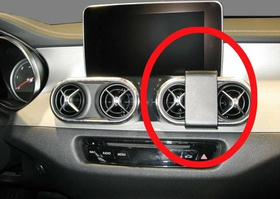 Houder - Brodit ProClip - Mercedes Benz X-Klasse 2018-> Angled Mount 3 Houder - Brodit ProClip - Mercedes Benz X-Klasse 2018-> Angled Mount