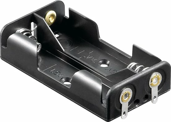 Merkloos Goobay 2x Batterijhouder 3 Merkloos Goobay 2x Batterijhouder