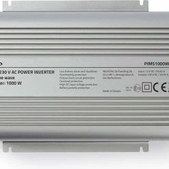 Nedis Inverter Gemodificeerde Sinusgolf | Ingangsvoltage: 12 VDC | Apparaat Stroomoutput: 2 | 230 V ~ 50 Hz | 1000 W | Piekvermogen: 2400 W | Type Stopcontact: F (CEE 7/3) | Accuklemmen -AZDome store 550x396