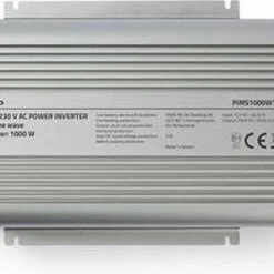 Nedis Inverter Gemodificeerde Sinusgolf | Ingangsvoltage: 12 VDC | Apparaat Stroomoutput: 2 | 230 V ~ 50 Hz | 1000 W | Piekvermogen: 2400 W | Type Stopcontact: F (CEE 7/3) | Accuklemmen -AZDome store 550x398 4