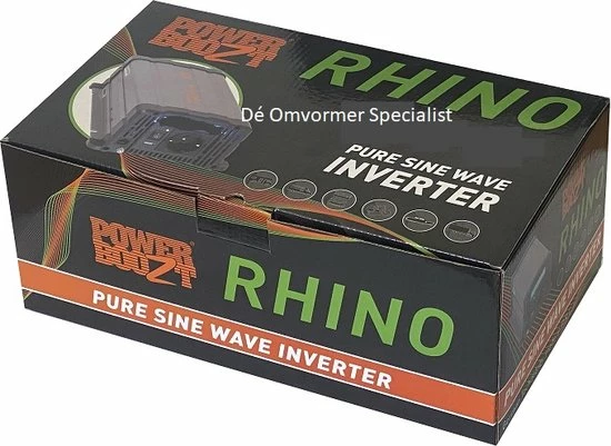 Rhino - PowerBoozt Zuivere Sinus Omvormer Mét Status Display 2500W - 12V 5 Rhino - PowerBoozt Zuivere Sinus Omvormer Mét Status Display 2500W - 12V - Afbeelding 3