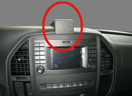 Brodit Proclip Mercedes Benz Vito 15-22 Center - Heavy Duty 213531 3 Brodit Proclip Mercedes Benz Vito 15-22 Center - Heavy Duty 213531