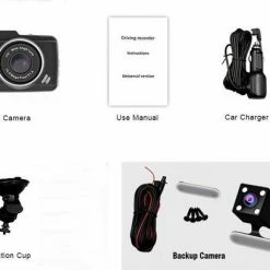 TechU? Dashcam Dual Camera ? M18 ? 3 Inch Full HD Scherm ? Nachtvisie ? Looprecording ? Bewegingssensor ? G-sensor ? Parkeermonitor ? Incl. Achteruitrijcamera - Voor Auto 27 TechU? Dashcam Dual Camera ? M18 ? 3 Inch Full HD Scherm ? Nachtvisie ? Looprecording ? Bewegingssensor ? G-sensor ? Parkeermonitor ? Incl. Achteruitrijcamera - Voor Auto -AZDome store 550x408 1