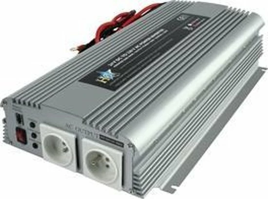 HQ Omvormer 1700 Watt 24 Volt - 230 Volt - Belgisch/Frans Stopcontact 3 HQ Omvormer 1700 Watt 24 Volt - 230 Volt - Belgisch/Frans Stopcontact