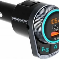 Einpart Bluetooth FM-Zender - Carkit - Autolader USB A / USB C - Snellader - Handsfree Bellen -AZDome store 550x410 10