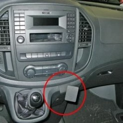 Houder - Brodit ProClip - Mercedes Benz Vito 2015-> Angled Mount