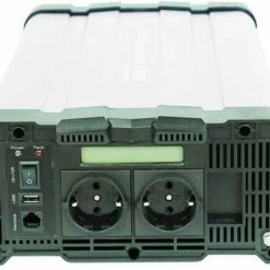 Rhino - PowerBoozt Zuivere Sinus Omvormer M?t Status Display 1500W - 12V