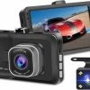 DrPhone DC11 Auto Dashcam Voor En Achter ? Full HD 1080P - Nachtzicht ? Bewegingsdetectie - 170 ? GROOTHOEK LENS - Zwart