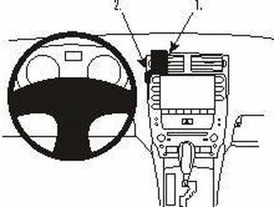 Houder - Brodit ProClip - Lexus IS Serie 2006-2008 Center mount Houder - Brodit ProClip - Lexus IS Serie 2006-2008 Center Mount -AZDome store 550x415 1