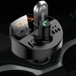 TibaGoods Auto FM Transmitter - Bluetooth - Handsfree Bellen - USB - Carkit - Audio Receiver - Oplaadfunctie - Auto Accessoires -AZDome store 550x417 1