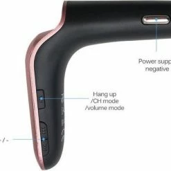 DrPhone FM7 - Bluetooth FM Transmitter ? USB Poort - Carkit Autolader ? Microfoon ? Handsfree Bellen ? Sigarettenplug - Rose Goud -AZDome store 550x423 3