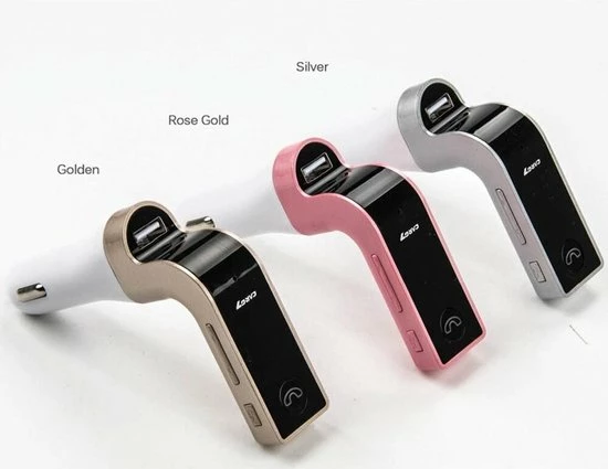 DrPhone FM9 - Bluetooth FM Transmitter - USB Poort ? Bluetooth Carkit ? Handsfree ? Roze 9 DrPhone FM9 - Bluetooth FM Transmitter - USB Poort ? Bluetooth Carkit ? Handsfree ? Roze - Afbeelding 7